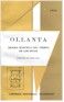 Ollanta. Drama quechua del tiempo de los incas (Traducido por Jesús Lara)